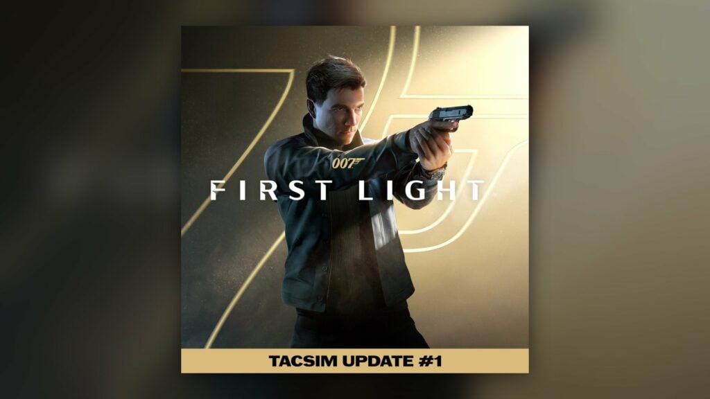 007 First Light, visuel officiel du jeu