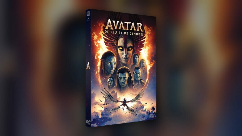 Avatar De feu et de cendres, jaquette du DVD