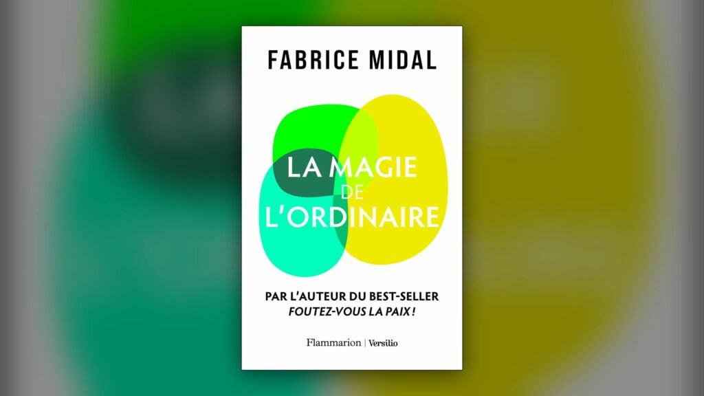 La Magie de l’ordinaire de Fabrice Midal, couverture Flammarion