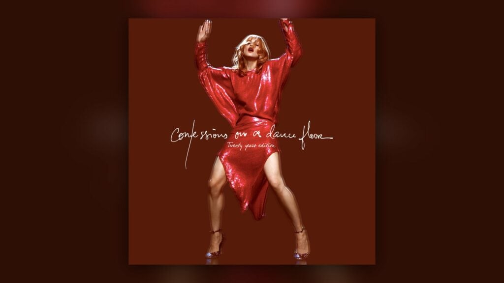 Madonna, Confessions on a Dance Floor édition 20 ans, pochette de l’album