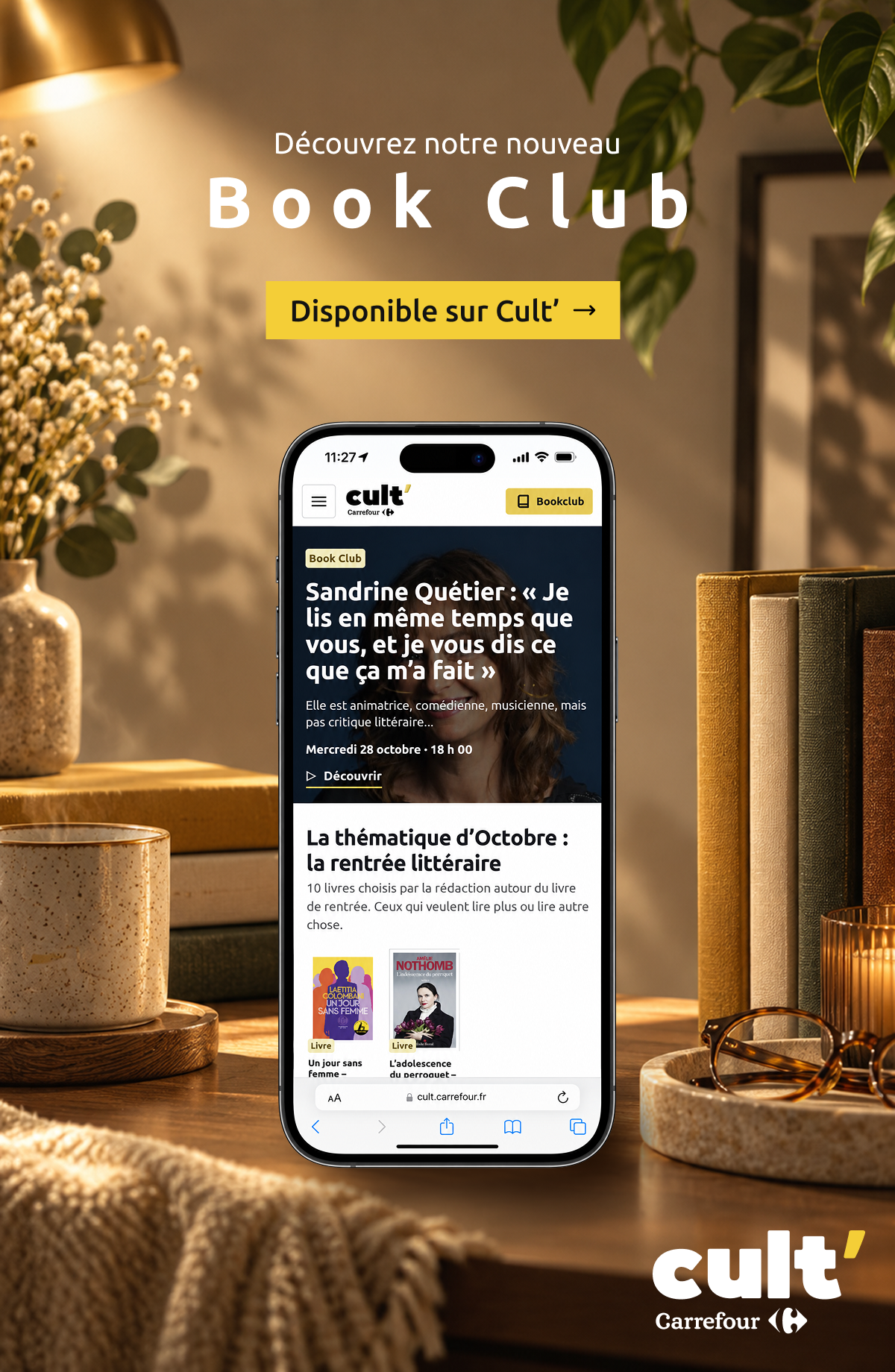 Venez découvrir le bookclub