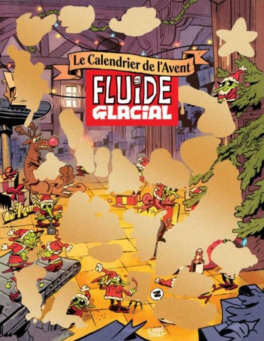 Couverture du Calendrier de l'Avent Fluide Glacial 2026