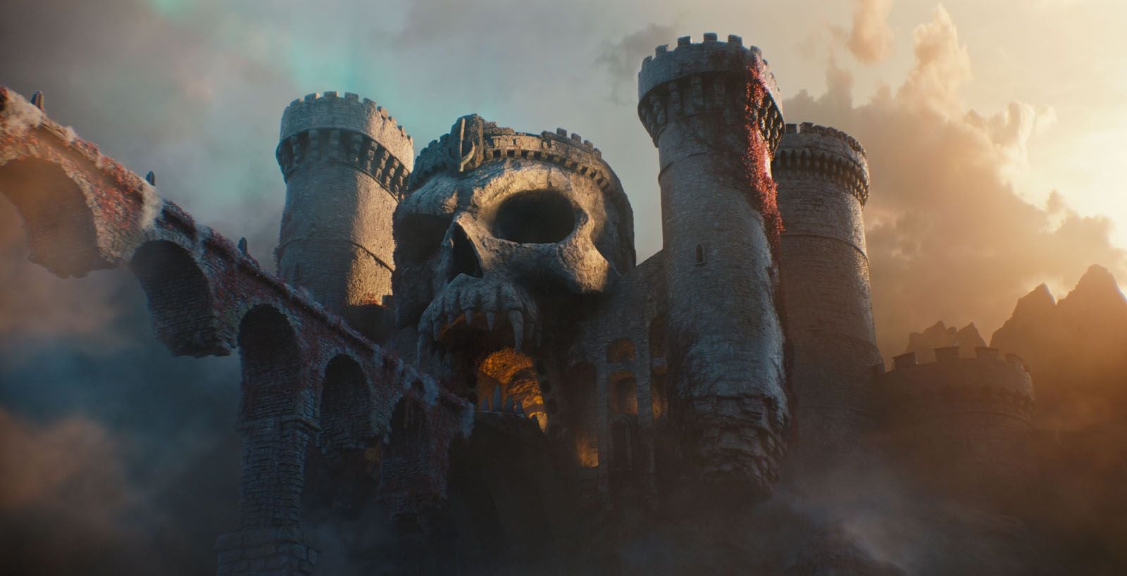 Le château des Ombres dans le film Les Maîtres de l'Univers de 2026